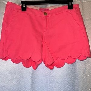 Lily Pulitzer Scalloped Shorts